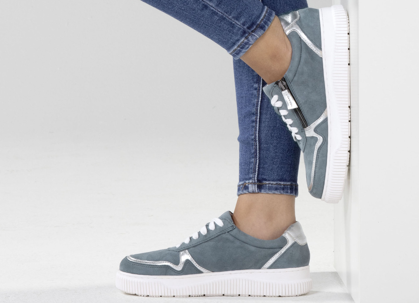 ELENA EDEN Sneaker mit Kontrast-Besätzen