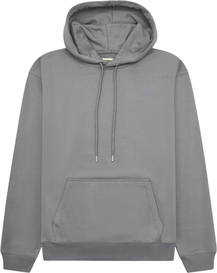 Woodbird WBPope Home Hoodie Antra grey
