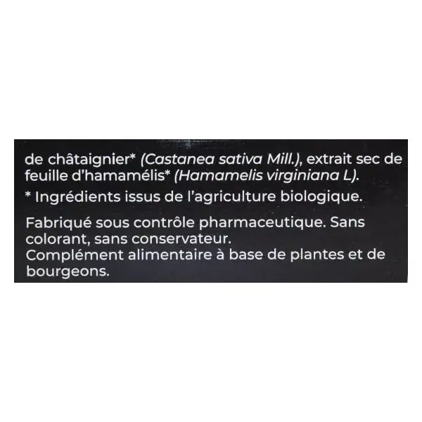 SID Nutrition Essentiel Confort Circulatoire Bio 20 ampoules