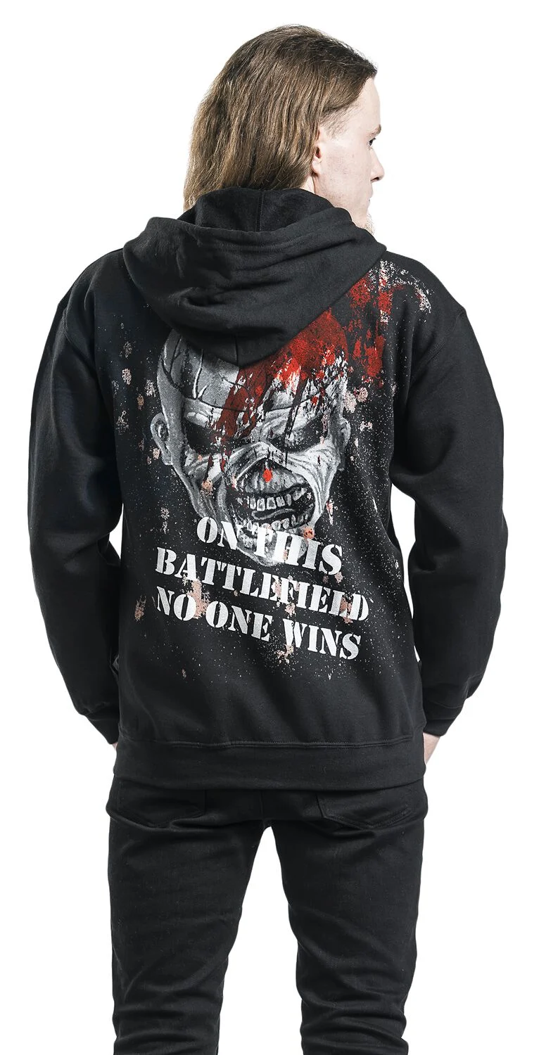The Trooper - Battlefield | Iron Maiden Sweat-shirt zippé à capuche
