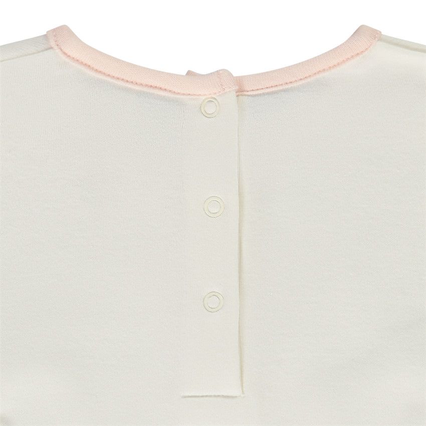 Pyjama 2 pièces en interlock Sleepy Baby pour bébé fille - Ecru
