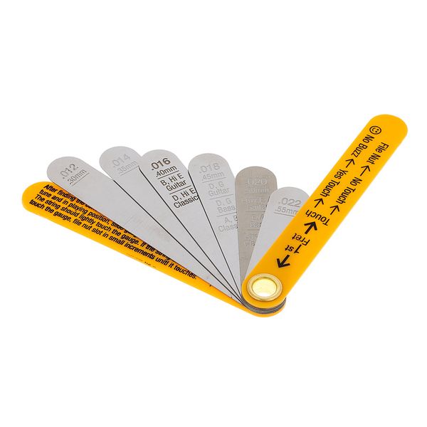 MusicNomad Precision Nut Height Gauge