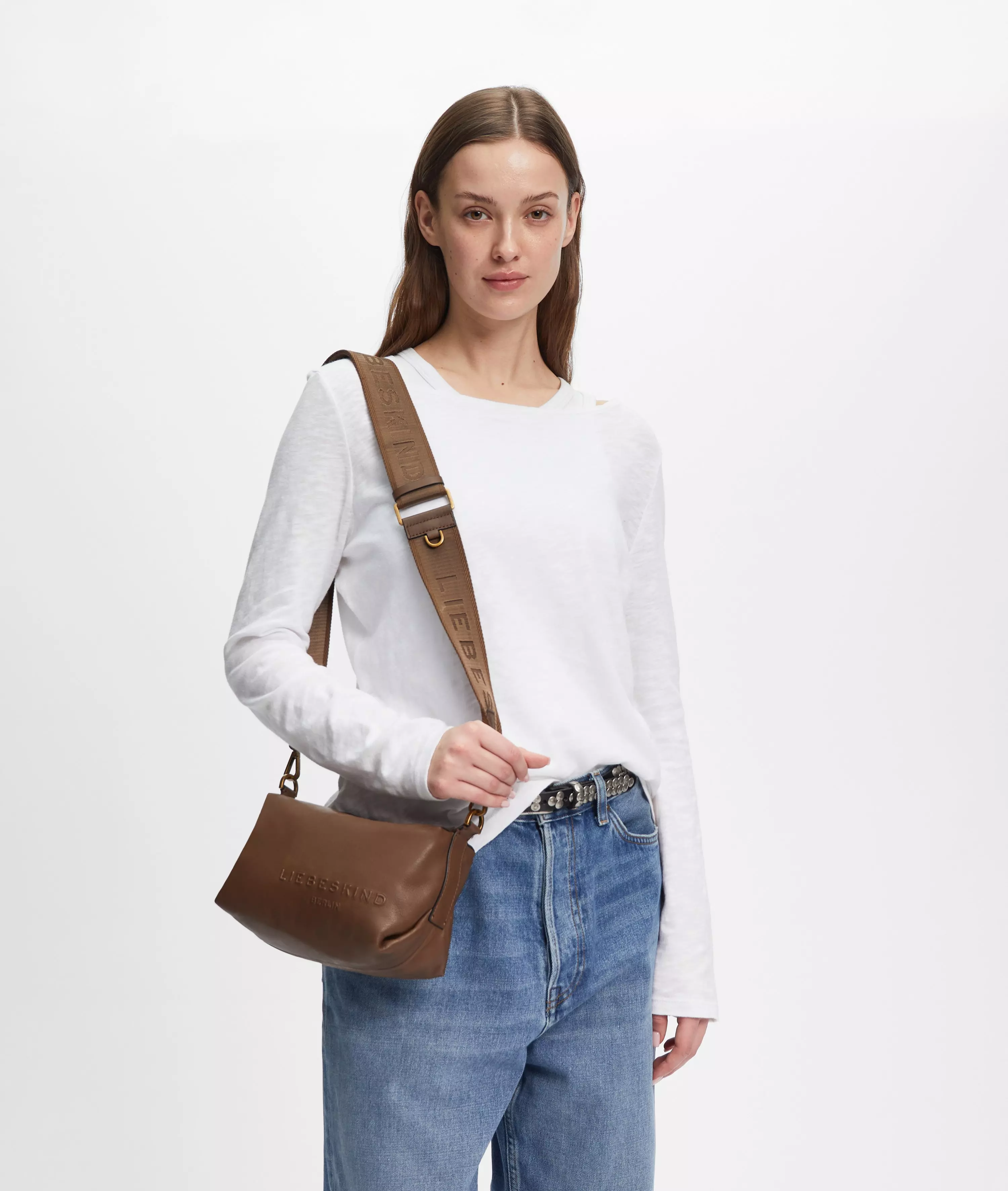 Elvira Camera-Bag S Handy shoulder bag made from sheepskin