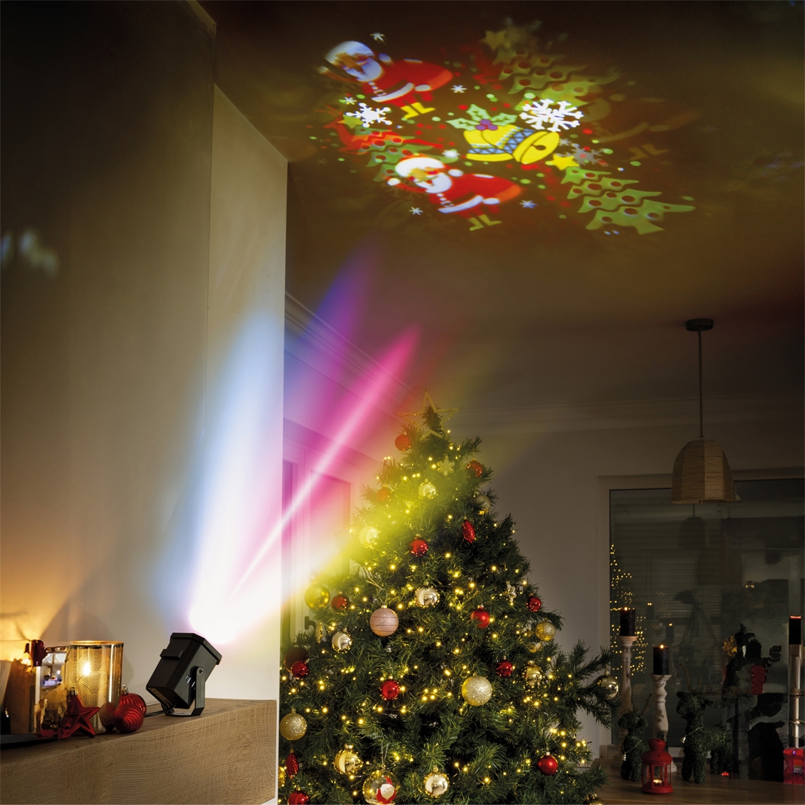 Projecteur de Noël