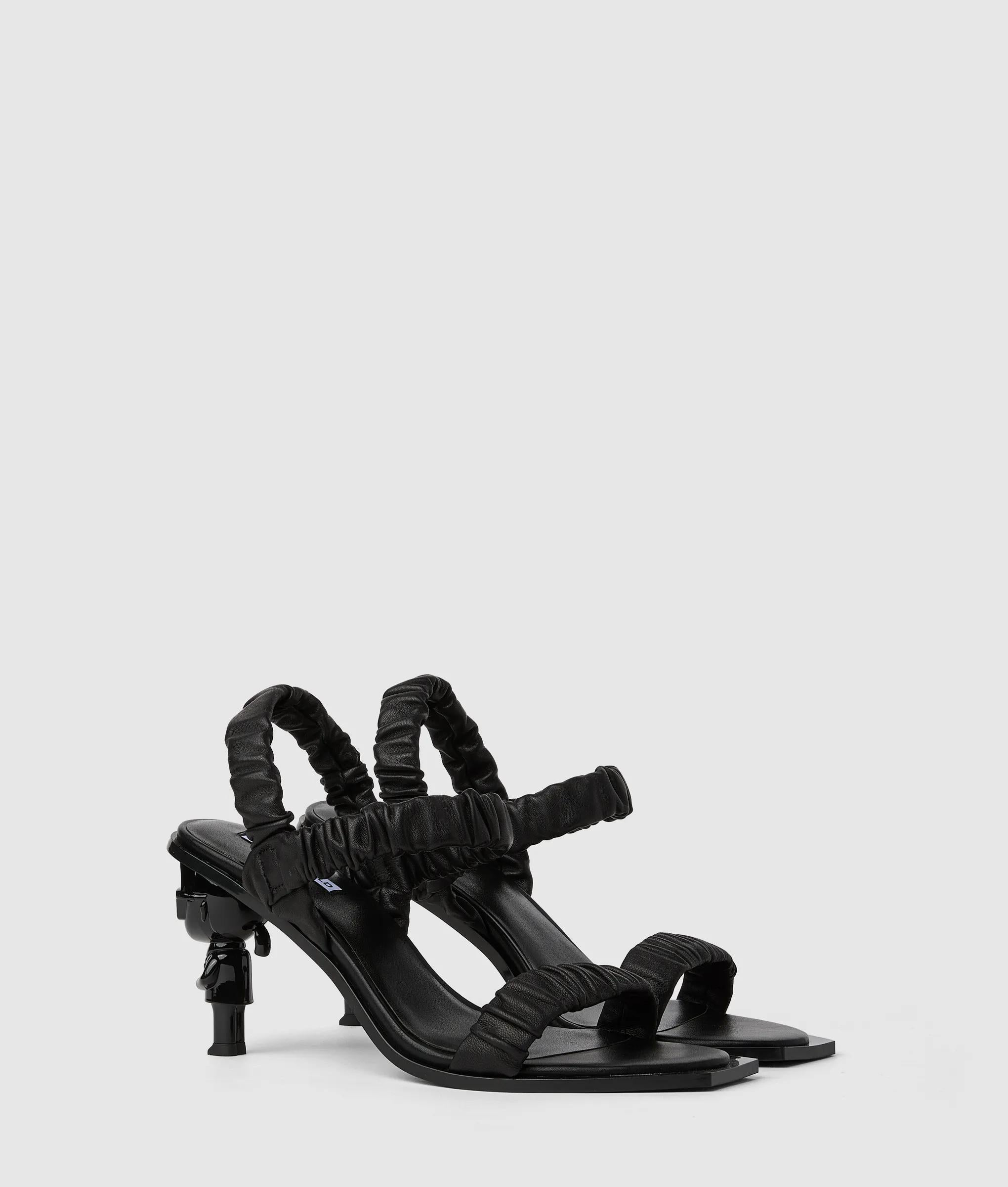 Ikon NFT slingbacks met hak