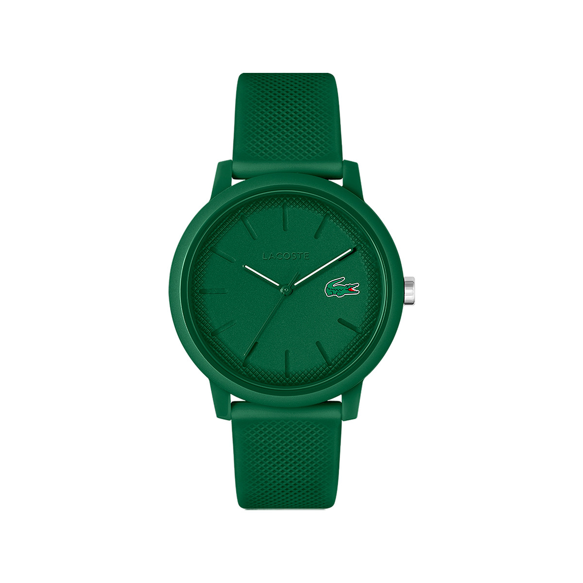 Montre Lacoste.12.12 homme résine bracelet silicone vert