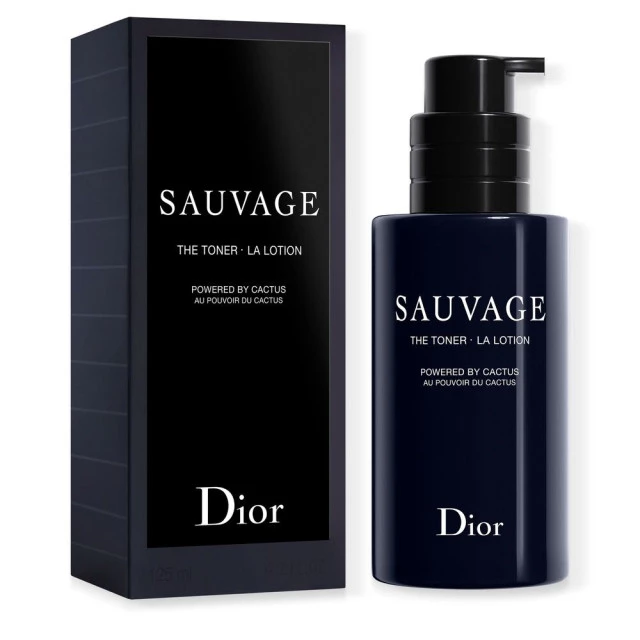 Sauvage La Lotion, lotion tonique visage à l'extrait de cactus DIOR