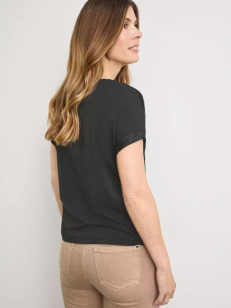 GERRY WEBER Blusenshirt schwarz