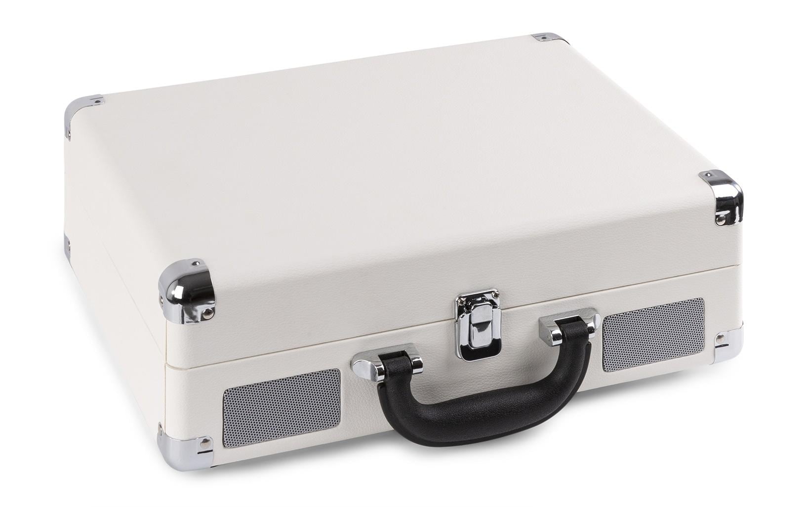 Plattenspieler mit Bluetooth RP115 WeissKoffer-Plattenspieler mit Bluetooth