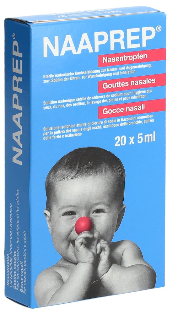 NAAPREP Nasentropfen<br>20 × 5 ml, Tropfen