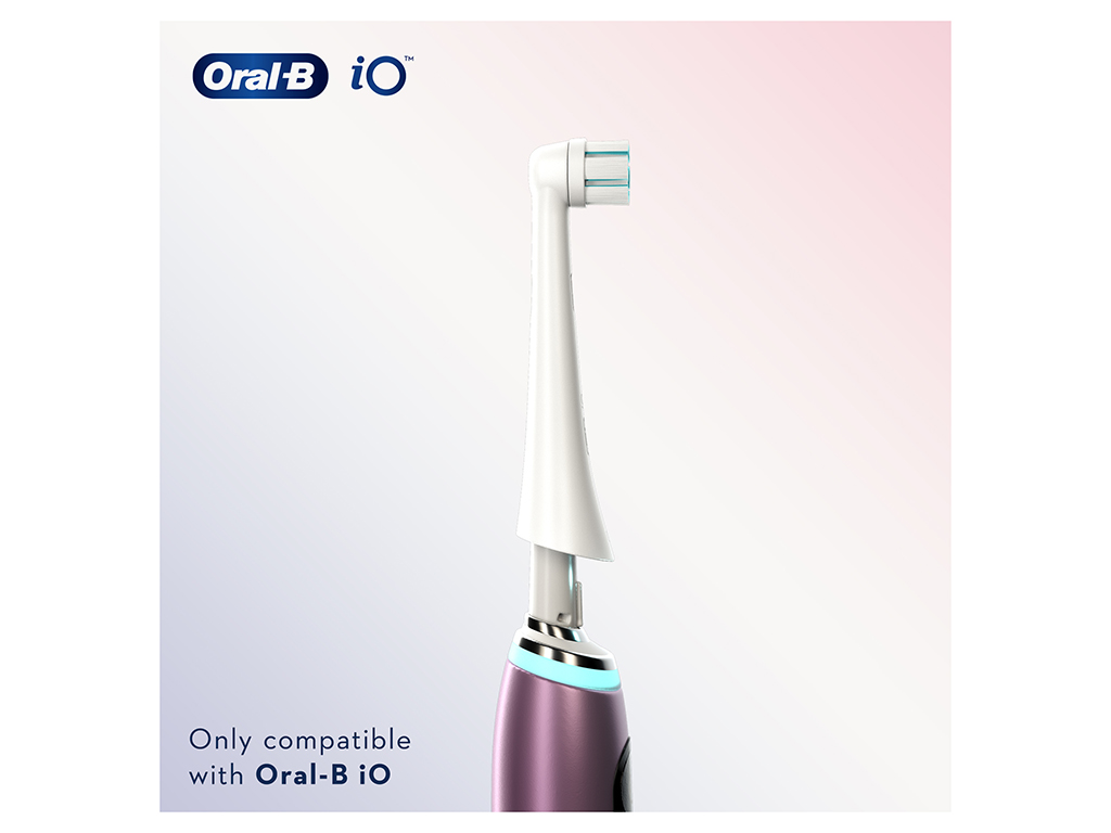 RECARGA ESCOVA ELÉTRICA ORAL-B IO GENTLE CARE BRANCO 2 UNIDADES