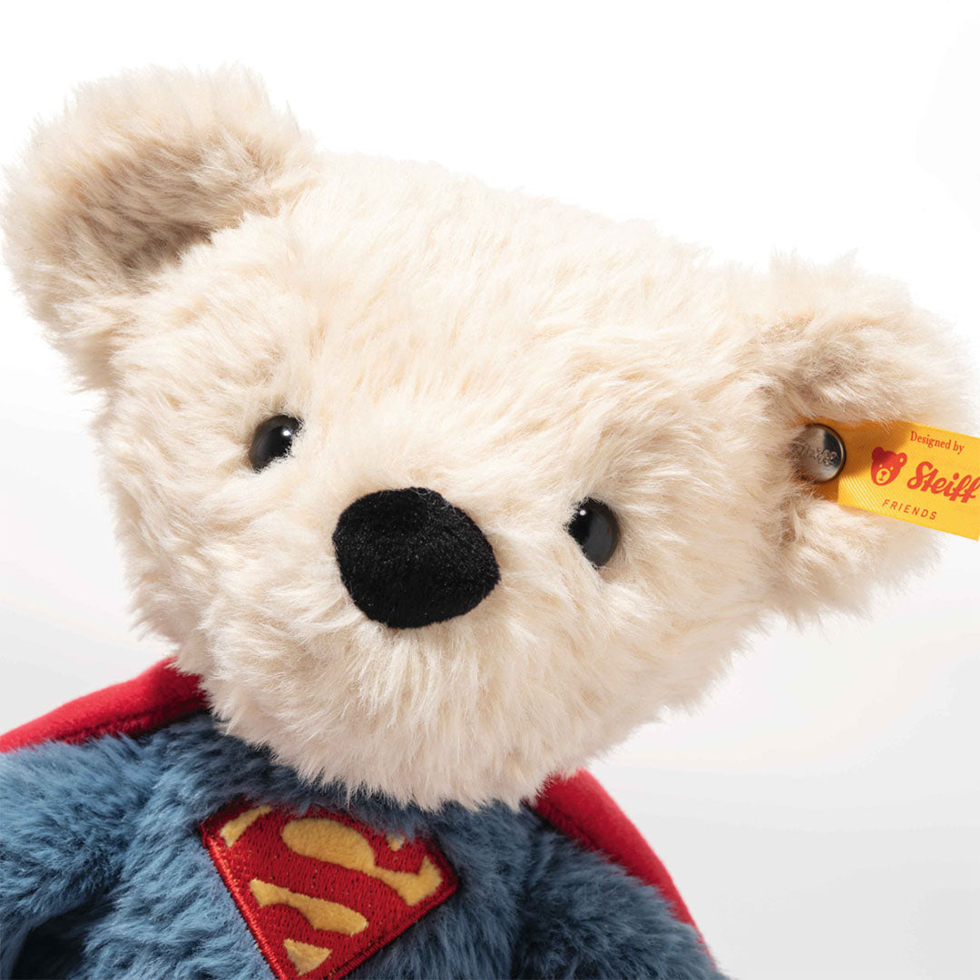 steiff teddybear superman - 29 cm