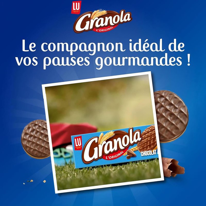 Granola chocolat au lait Lu - Paquet de 200 g