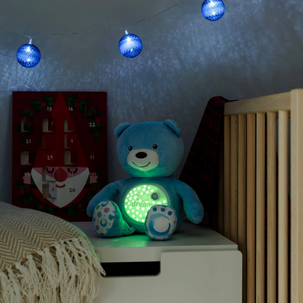 Chicco Lichtprojektoren Baby Bär, Hellblau
