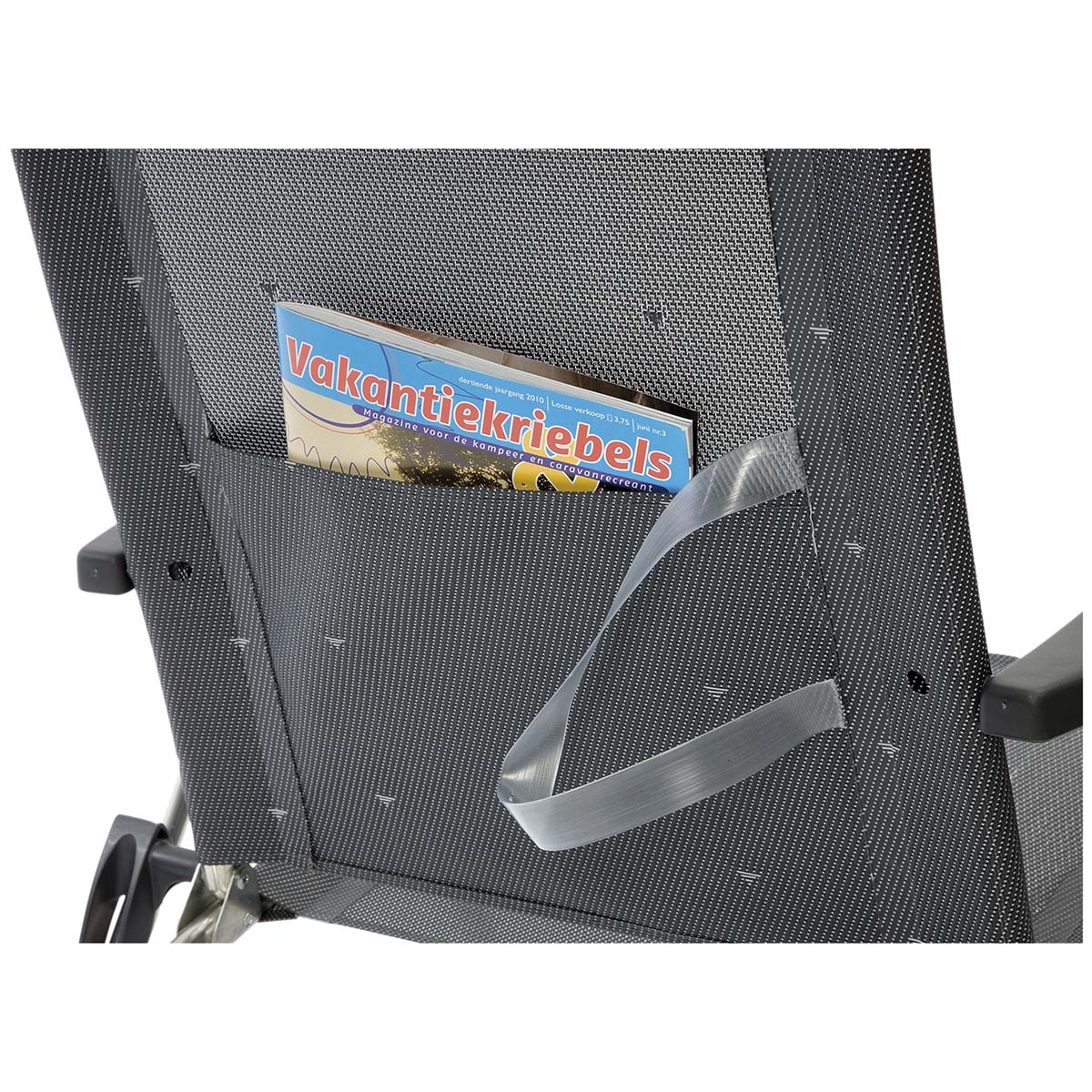Crespo AL-205 Dark Grey strandstoel