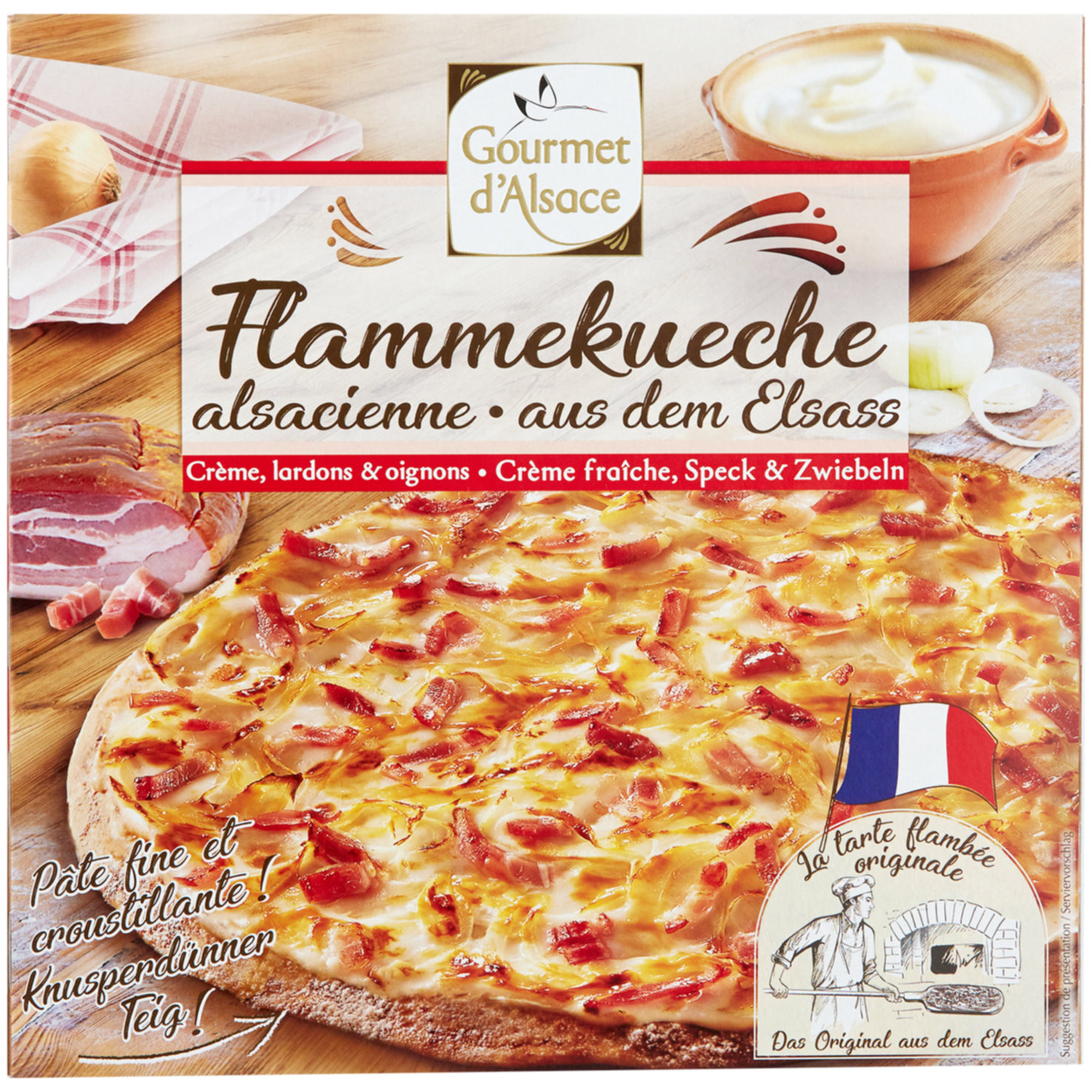 Gourmet d'Alsace Flammkuchen Original