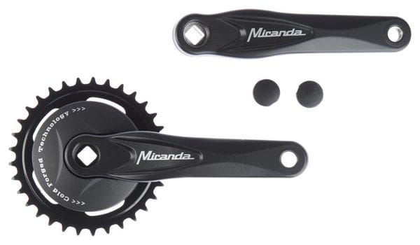 MIRANDA Pédalier 38T Argent Mdl. Gazelle Alu Disk 91Mm