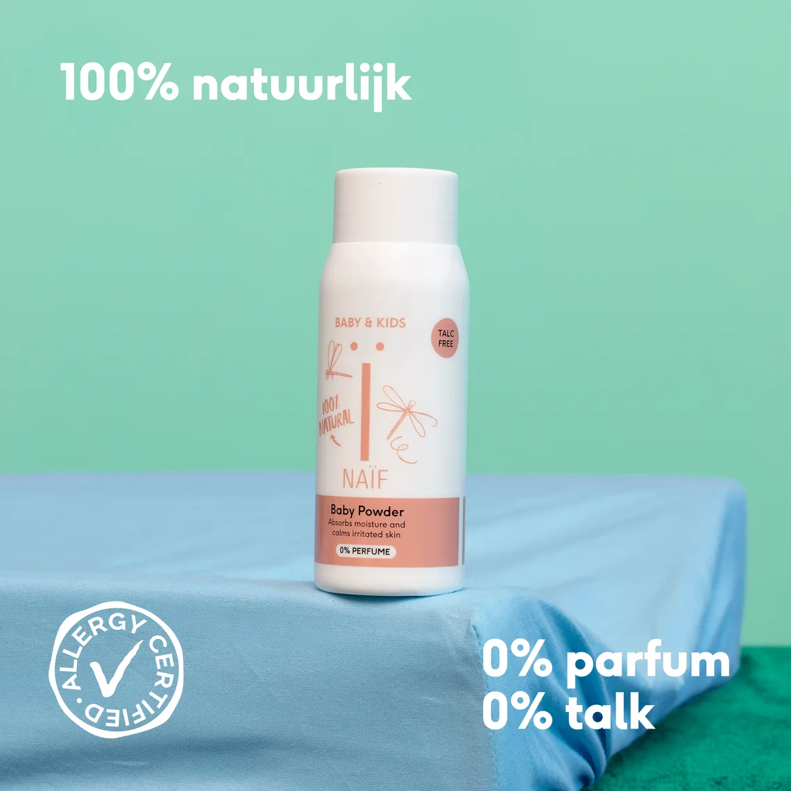 Babypoeder voor Baby & Kids 80gr