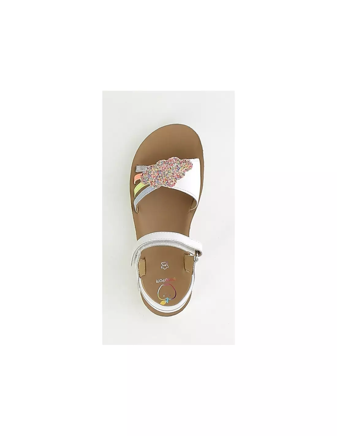 SHOO POM GOA MULTI - Sandales & nu-pieds NappaGlossWhiteMulti