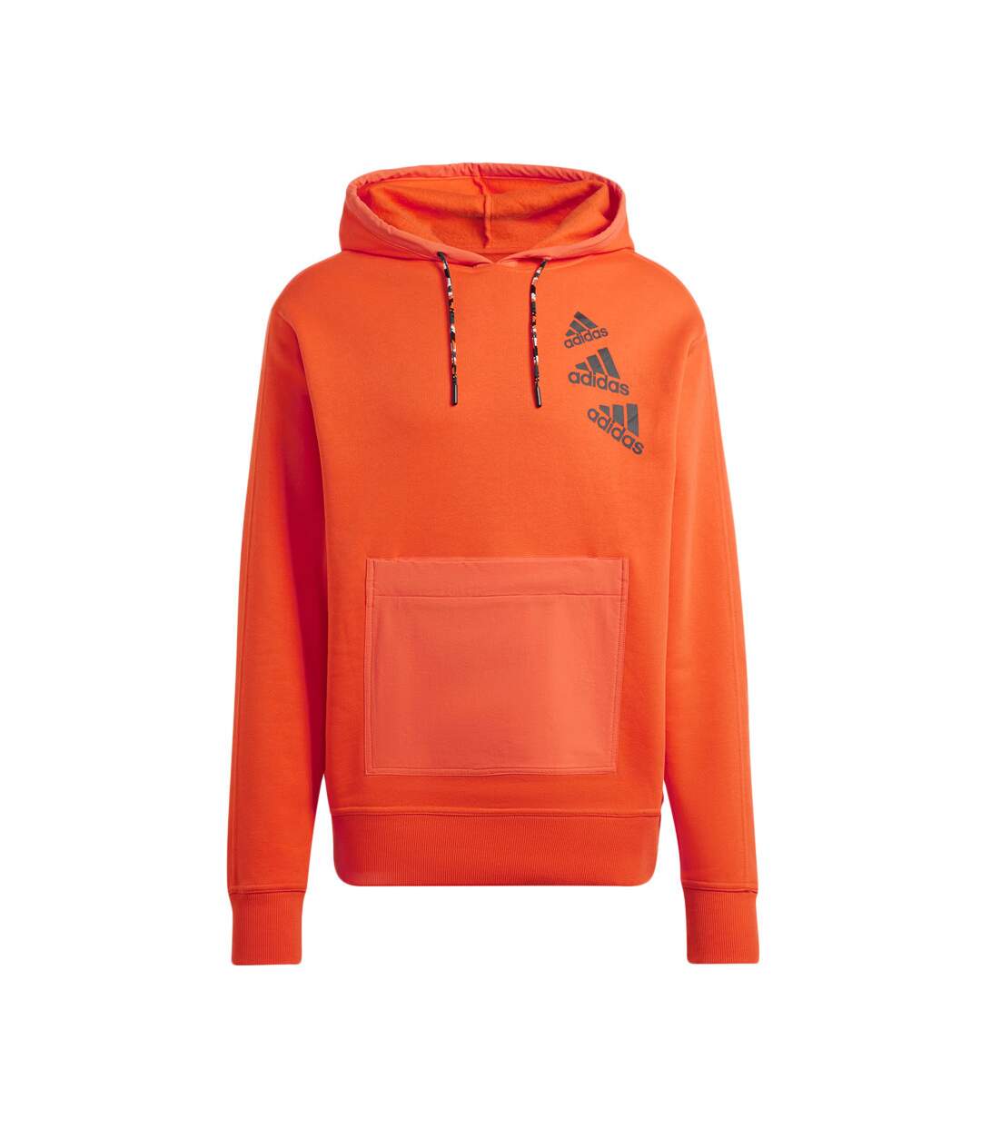 Sweat à capuche Orange Mixte Adidas Q4 BL HD