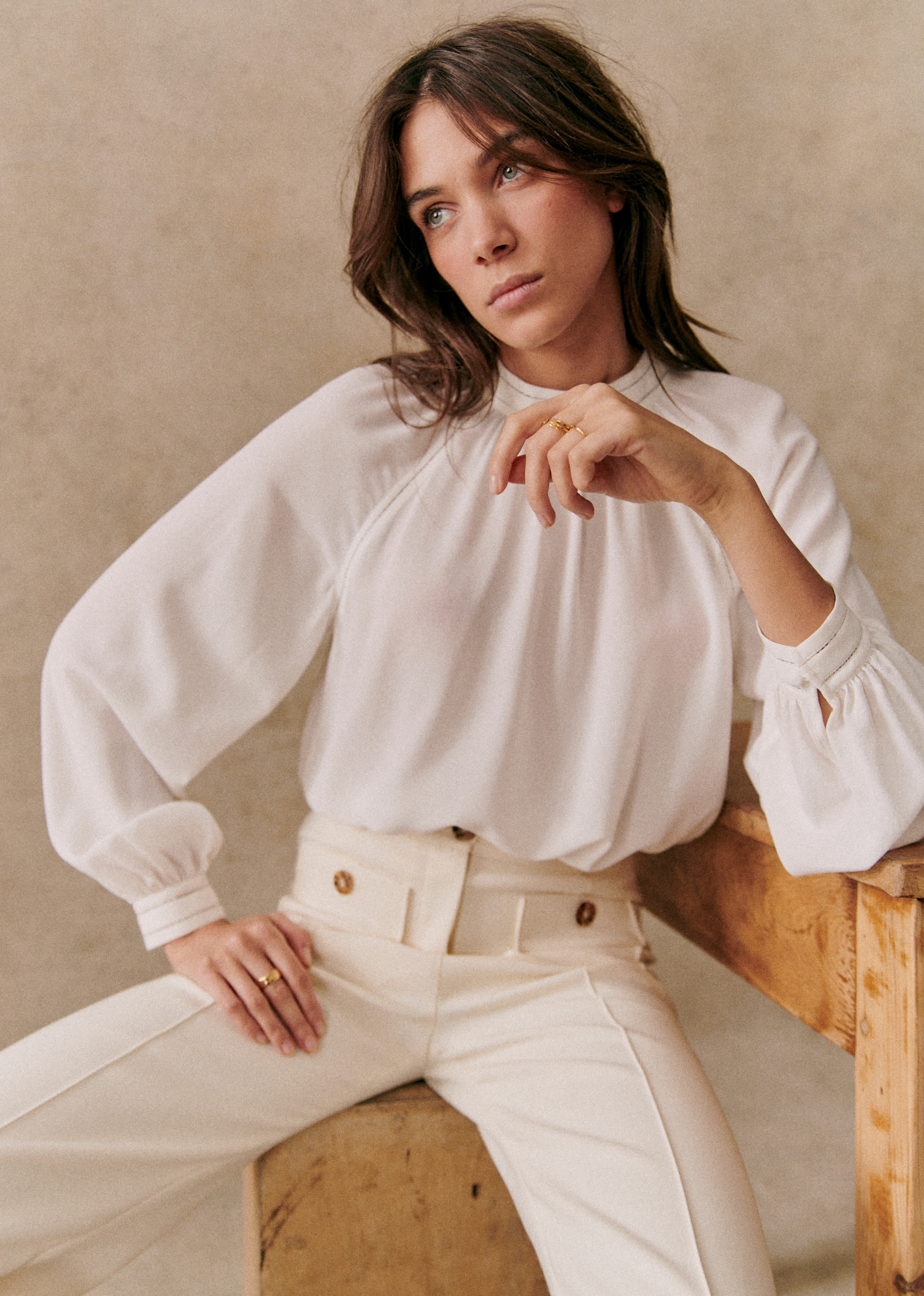 Blouse Utopie - Ecru - E-SHOP/CHEMISES & BLOUSES 5905276