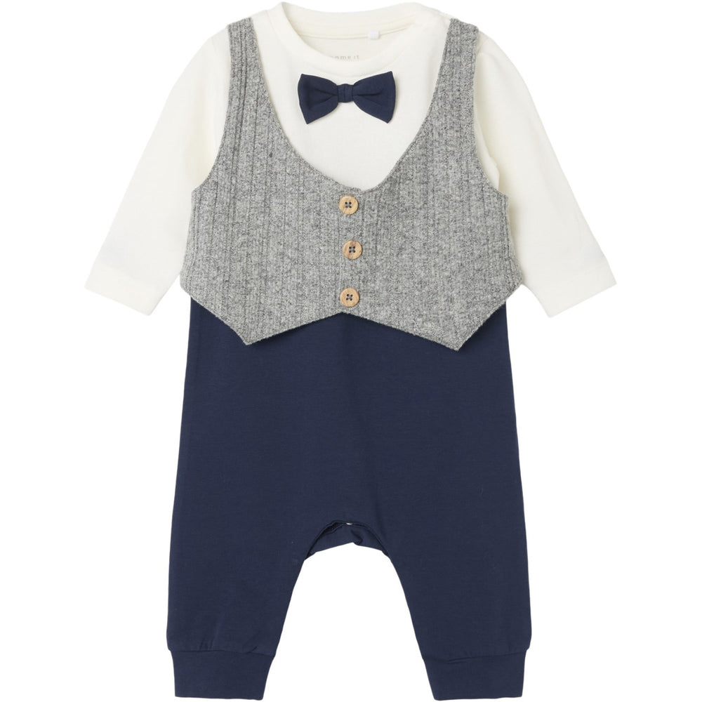 Køb Name It Navy Blazer Fidus Onesie