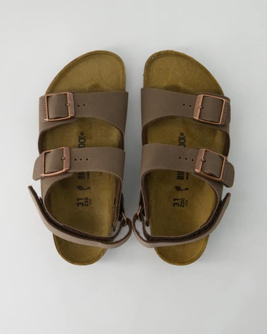 Birkenstock Milano AS Kids Sandalen in Braun