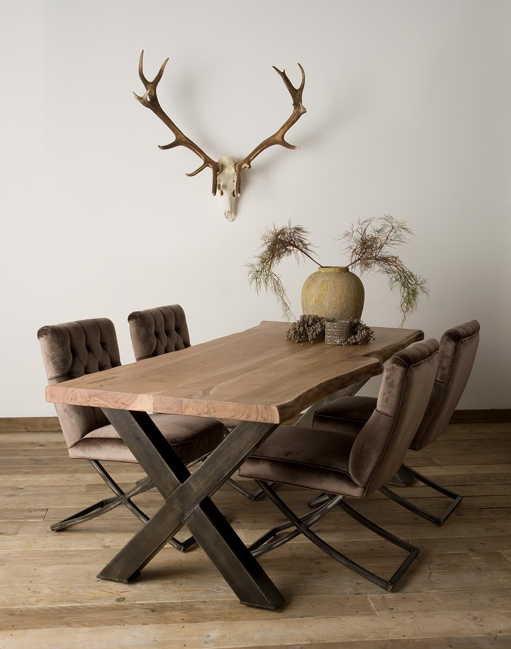 Boomstam eettafel Xabia 200 cm