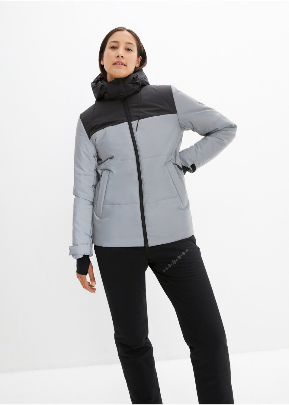 Veste fonctionnelle matelassée, réfléchissante