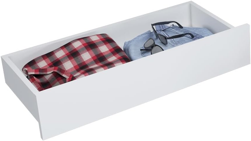 A&J MöbelLand Schwebetürenschrank VILUNO 1 Kleiderschrank 3-türig 200 cm mit Spiegel, 4 Schubladen & 2 Kleiderstangen, Geräumiger Schlafzimmerschrank (Sonoma/weiß)