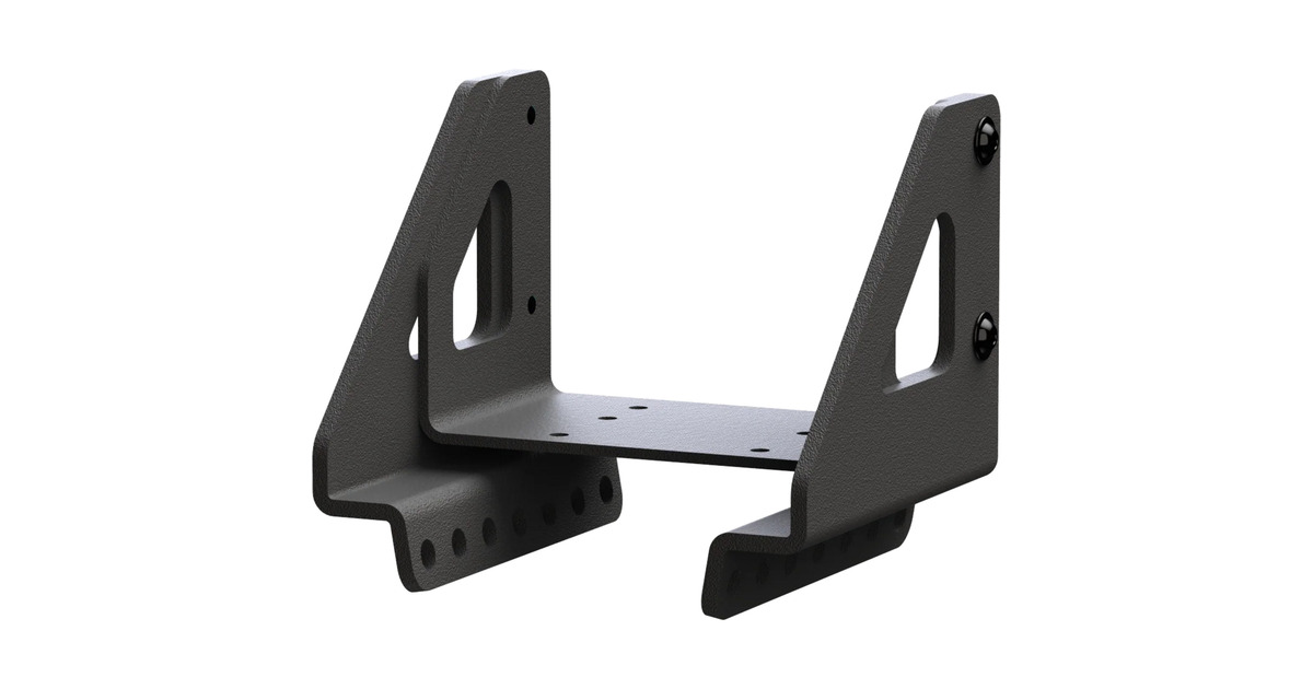Res-TechX1 DD Support MOZA R-5 / R-9 bevestiging  (Zwart)