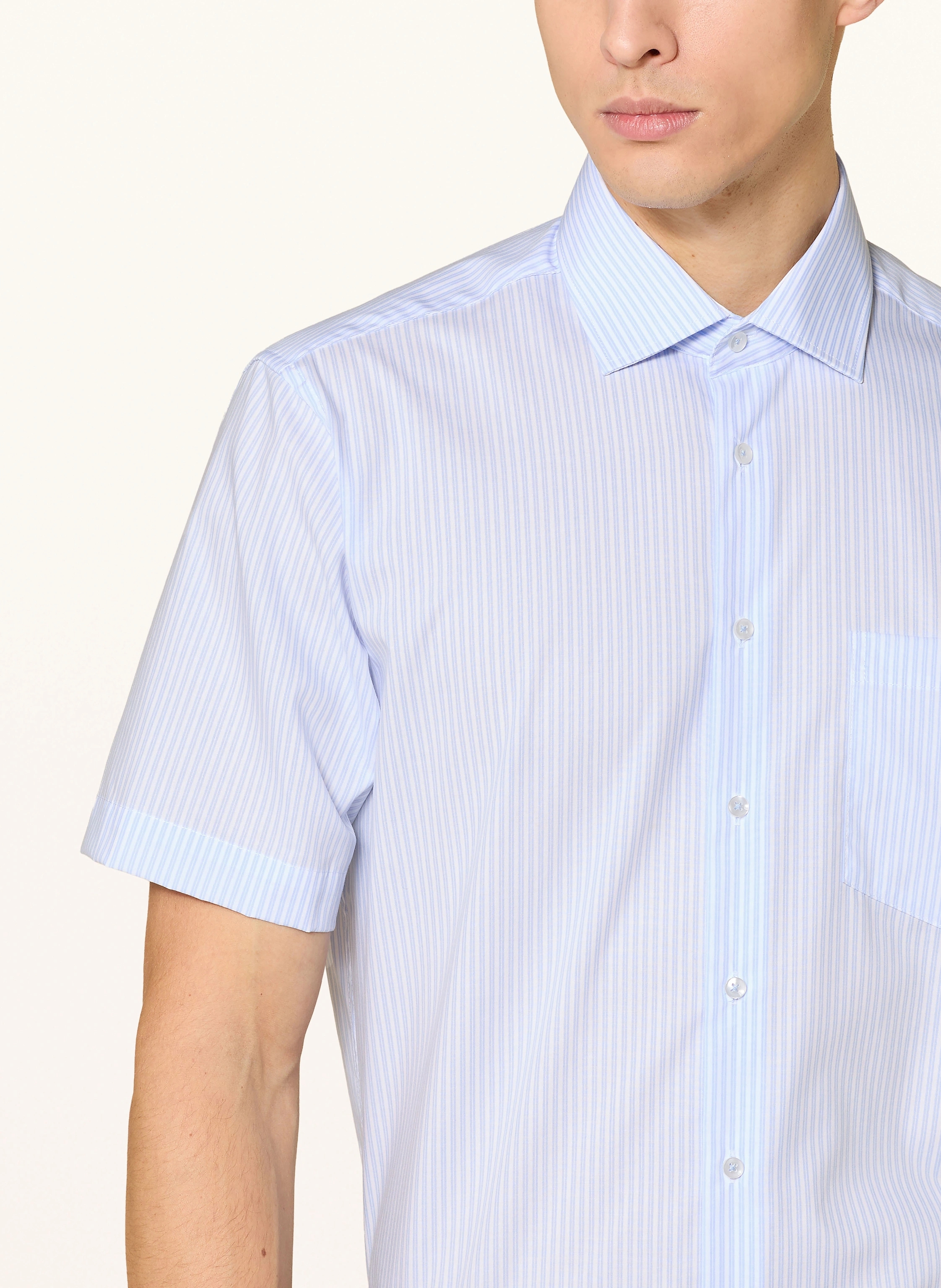 seidensticker Kurzarm-Hemd Regular Fit