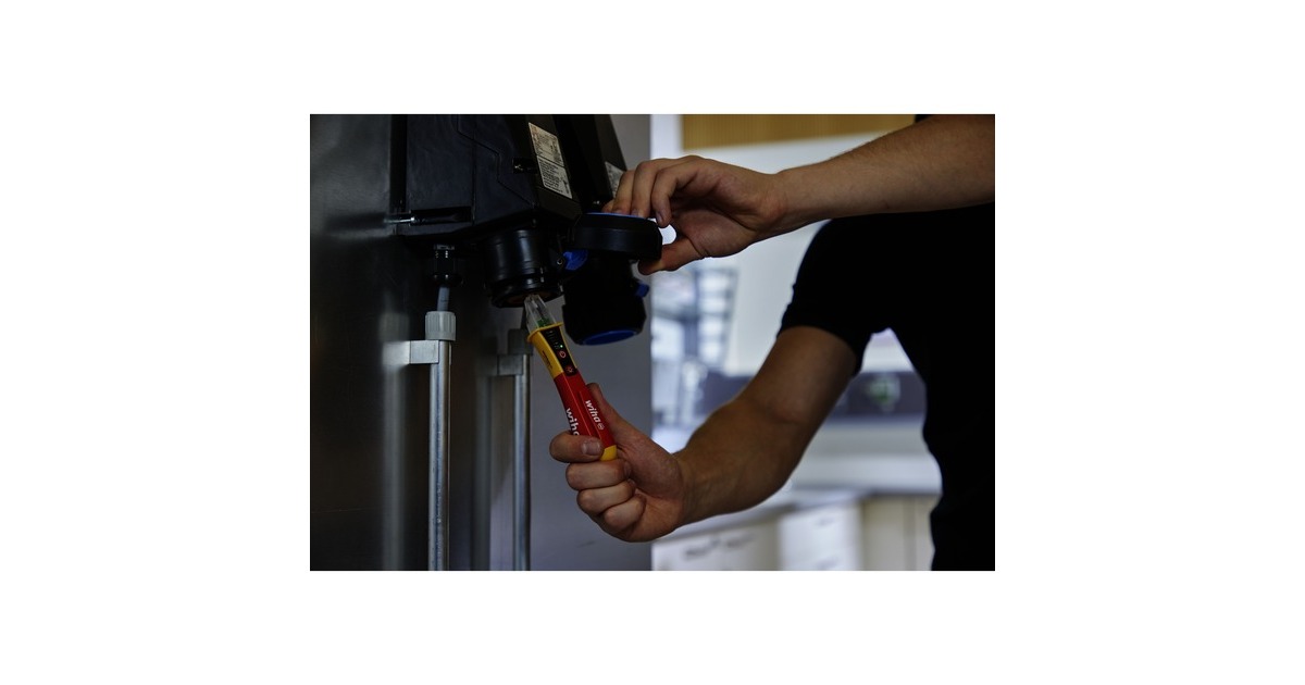 WihaSpanningszoeker Volt Detector EX-beschermd detectieapparaten  (Rood/geel, Contactloos, eenpolig, 12 - 1.000 V AC)