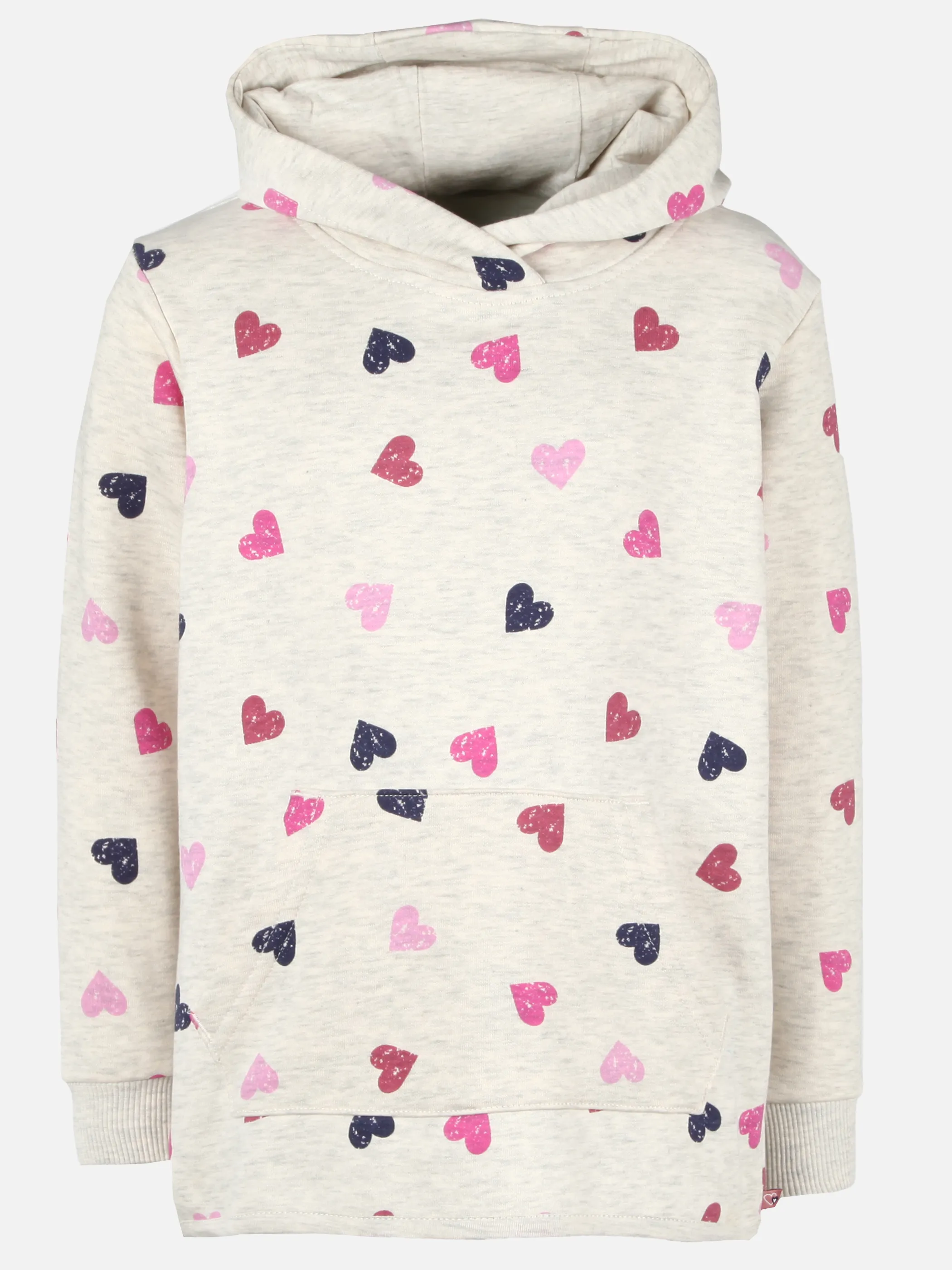 Mädchen Sweatshirt mit Herzprint