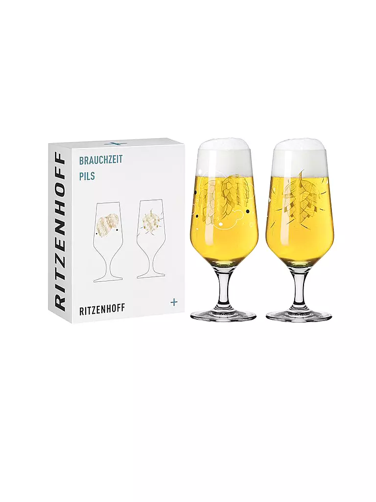 RITZENHOFF Bierglas 2er Set Brauchzeit Andreas Preis 2022 bunt