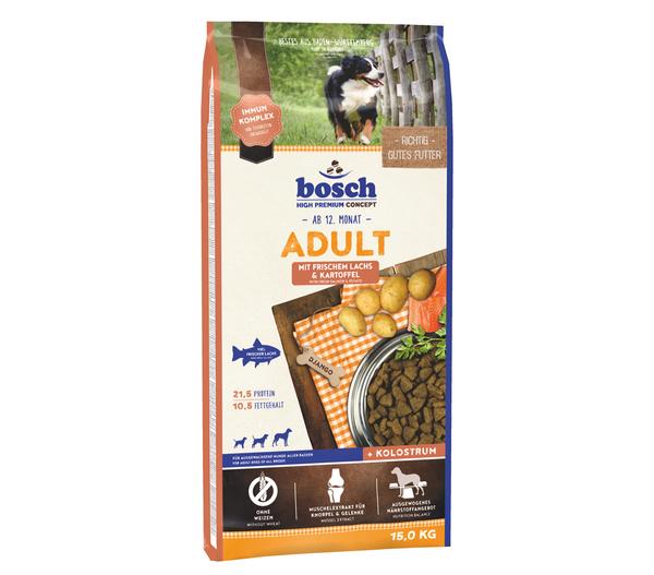 bosch Trockenfutter für Hunde Adult, Lachs &