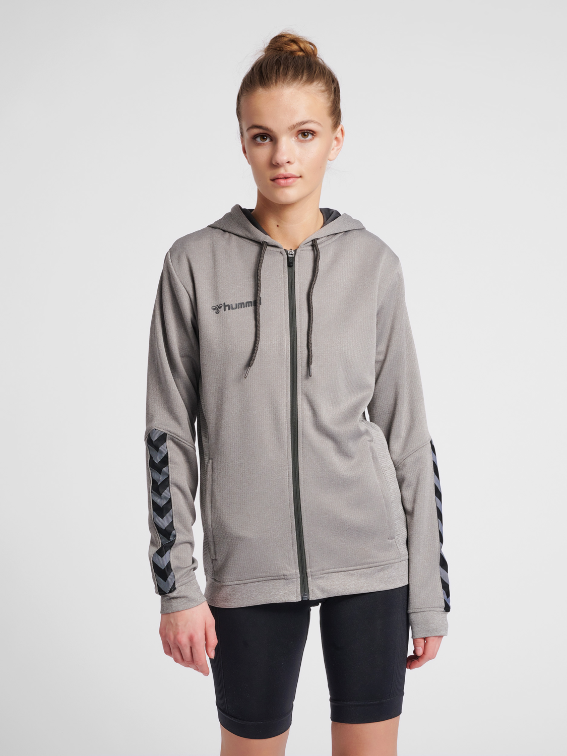 hmlAUTHENTIC POLY ZIP HOODIE WOMAN