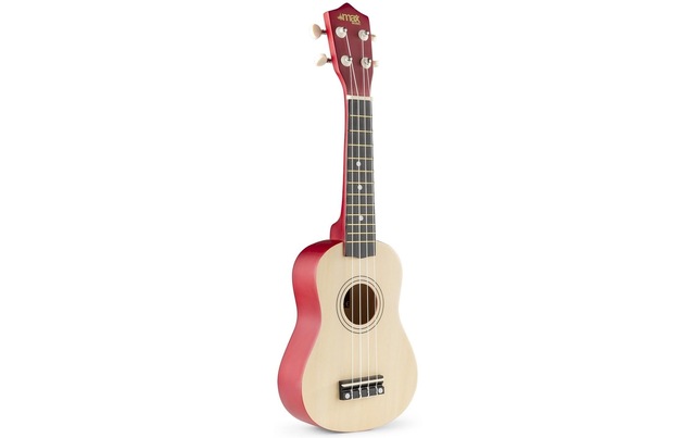 Ukulele »UKEY Set Soprano Natural 21 Zoll« Holzart: Linde (China)