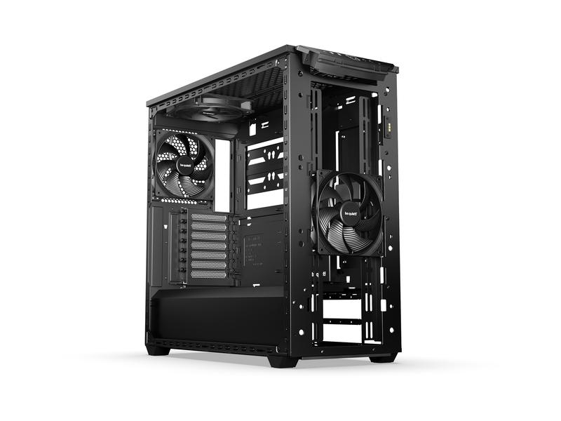 be quiet! PC-Gehäuse Shadow Base 800 Schwarz Luftstromoptimiertes Mid-Tower Gehäuse