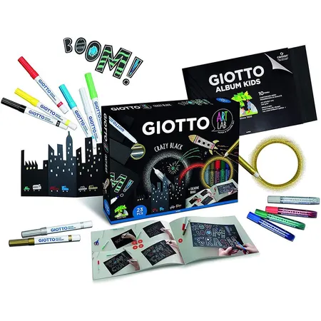 Giotto Kreatvset Art Lab Crazy Black