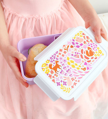 A Little Lovely Company Brotdose - Bento - Flower Garden