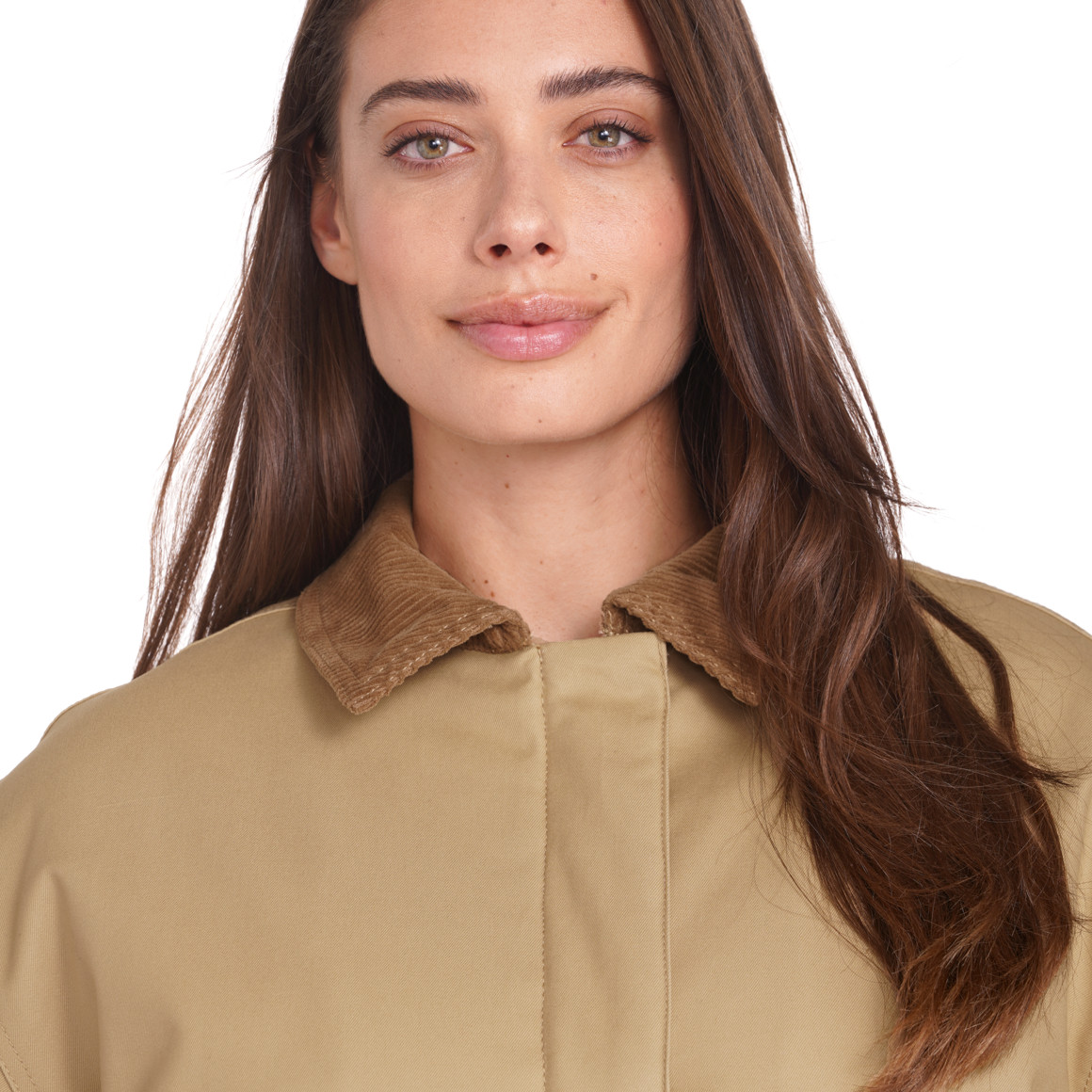 Jonas Nielsen Damen Jacke in Canvas-Optik beige