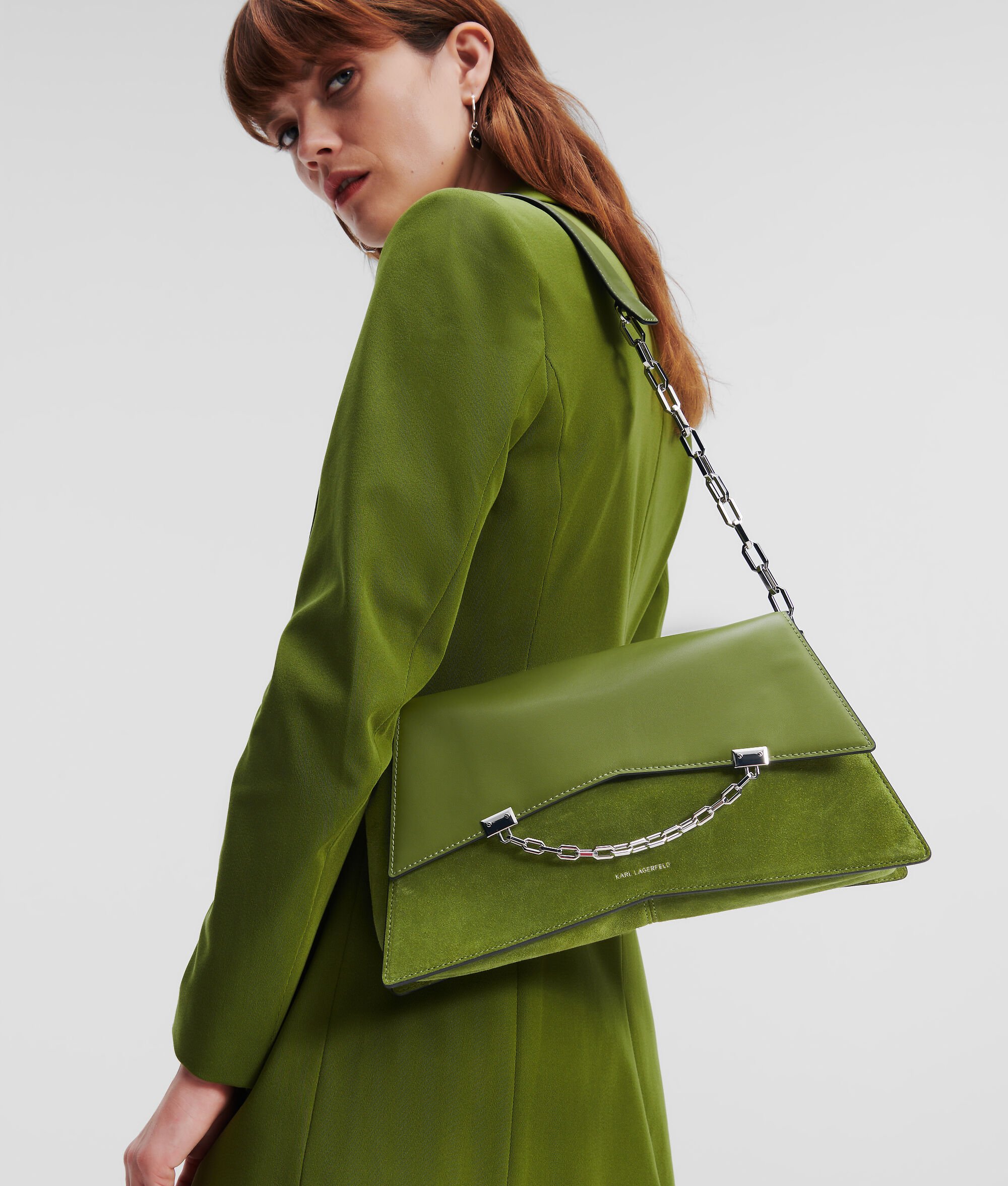 SAC PORTÉ ÉPAULE EN DAIM K/SEVEN