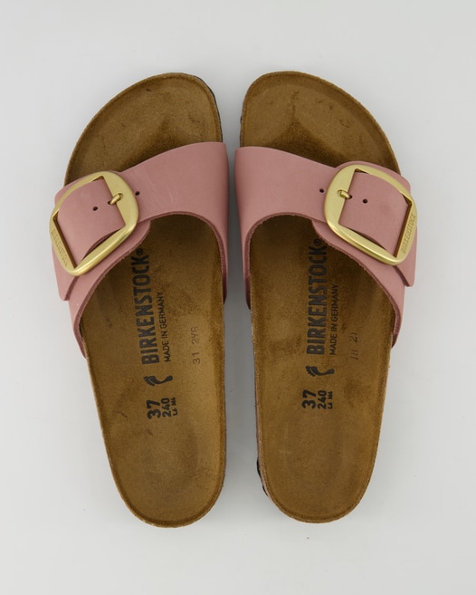 Birkenstock Madrid Big Buckle Pantoletten in Rosa