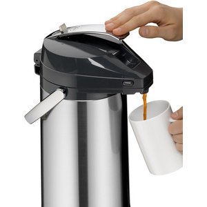 Pichet isotherme à pompe, 3 litres, inox