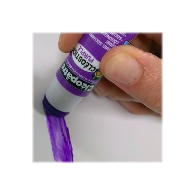 Cléopâtre Cléostick - 12 bâtons de colle violet - 8 gr