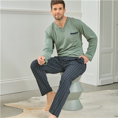 Pyjama homme petits motifs - DODO HOMEWEAR