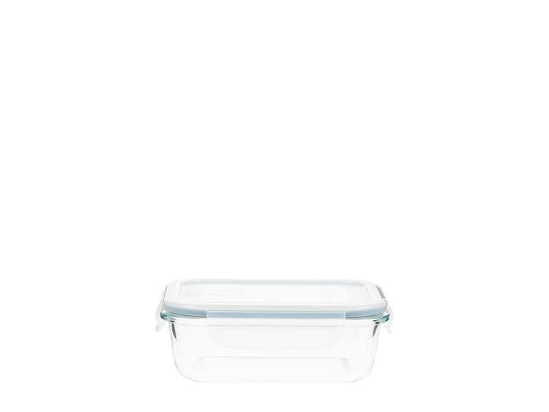 FURBER Vorratsbehälter Glas, 4 Stück Spülmaschinenfeste und auslaufsichere Frischhaltedosen
