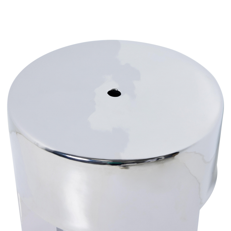HKliving Stoneware bijzettafel Chrome