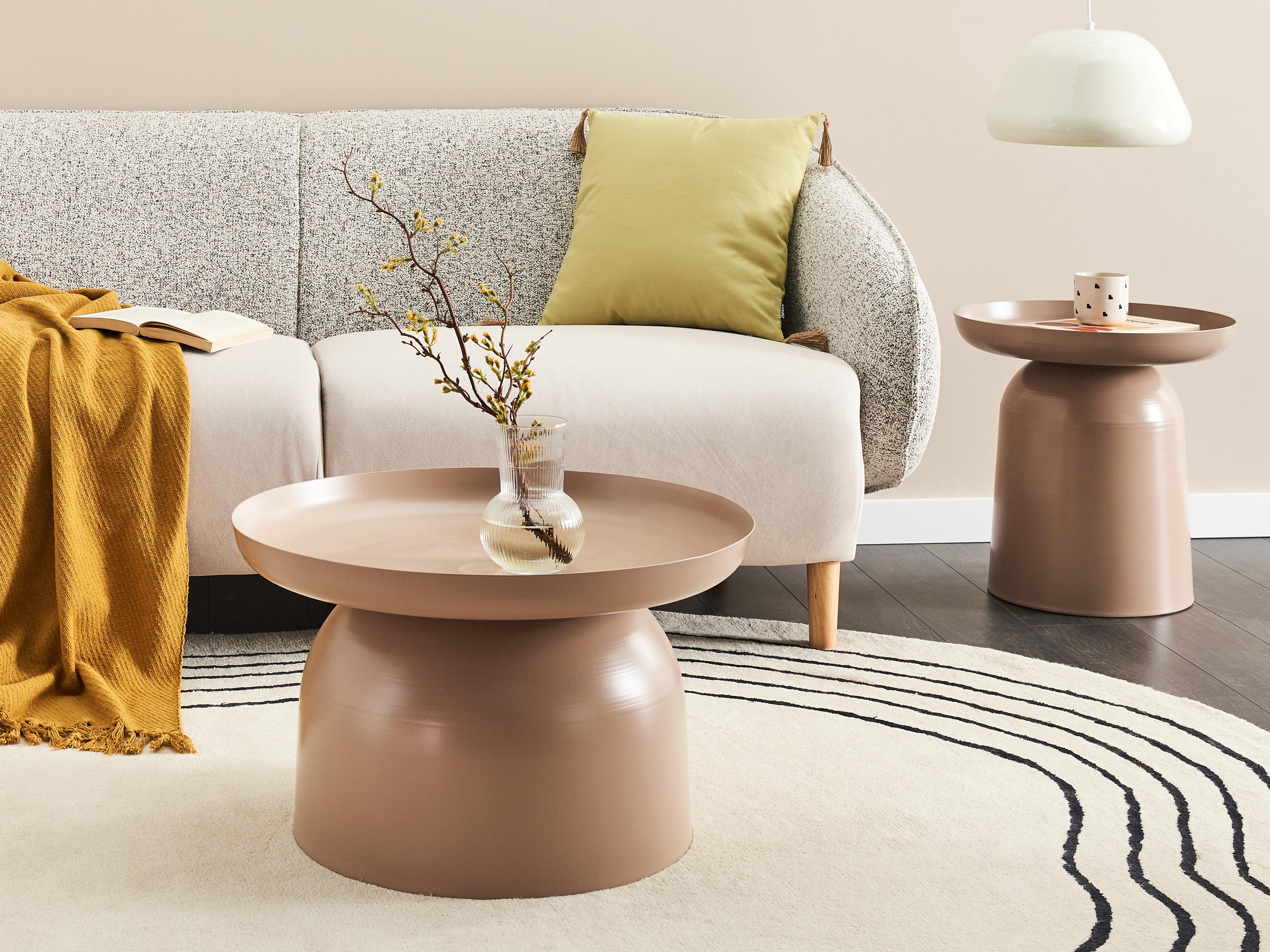 Salontafel TORRENS Metaal Taupe